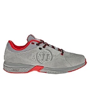 Men's Cross-Training Warrior Mens Bushido Cross Trainer Gray with Red V78j4144